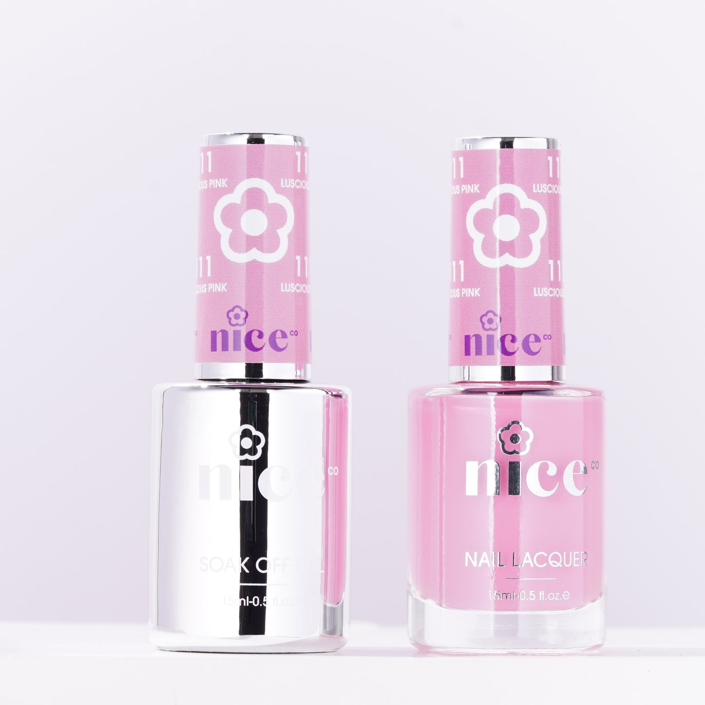 Nice #111 Duo Set Soak Off Gel