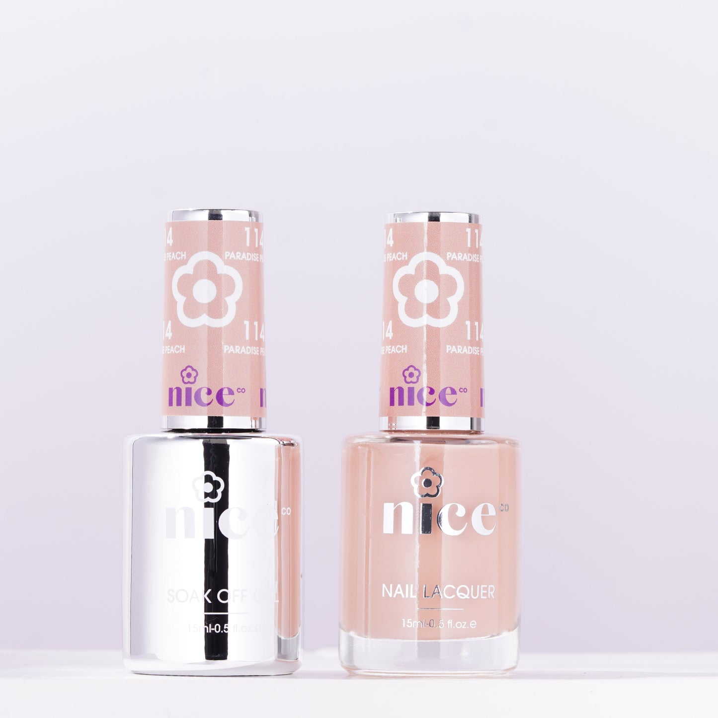 Nice #114 Duo Set Soak Off Gel