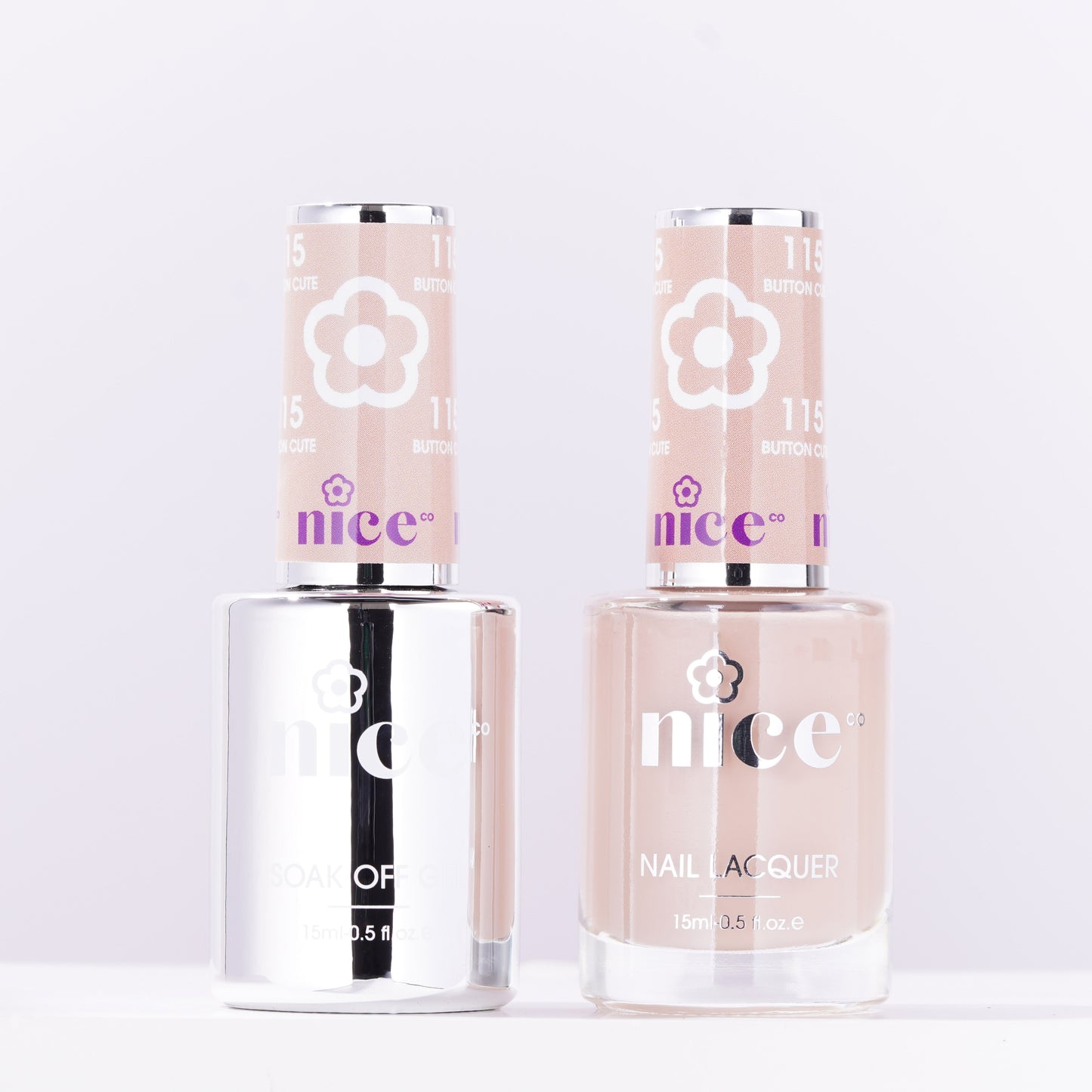 Nice #115 Duo Set Soak Off Gel