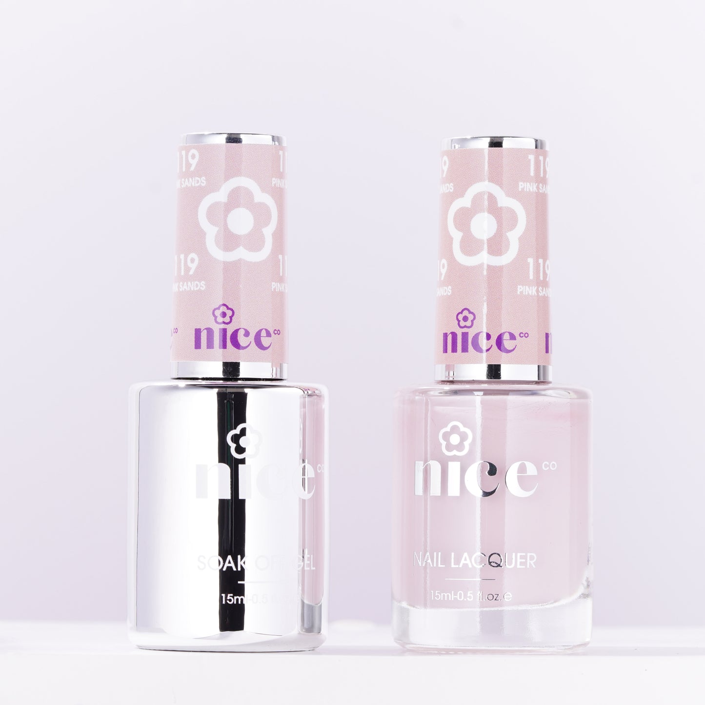 Nice #119 Duo Set Soak Off Gel