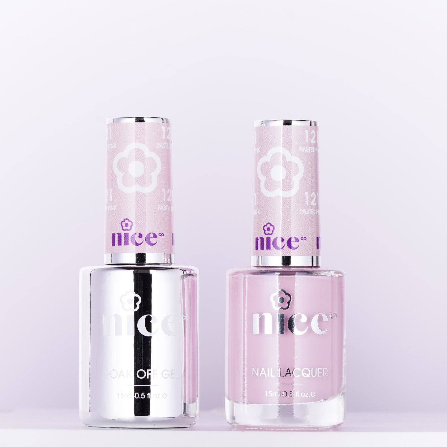 Nice #121 Duo Set Soak Off Gel