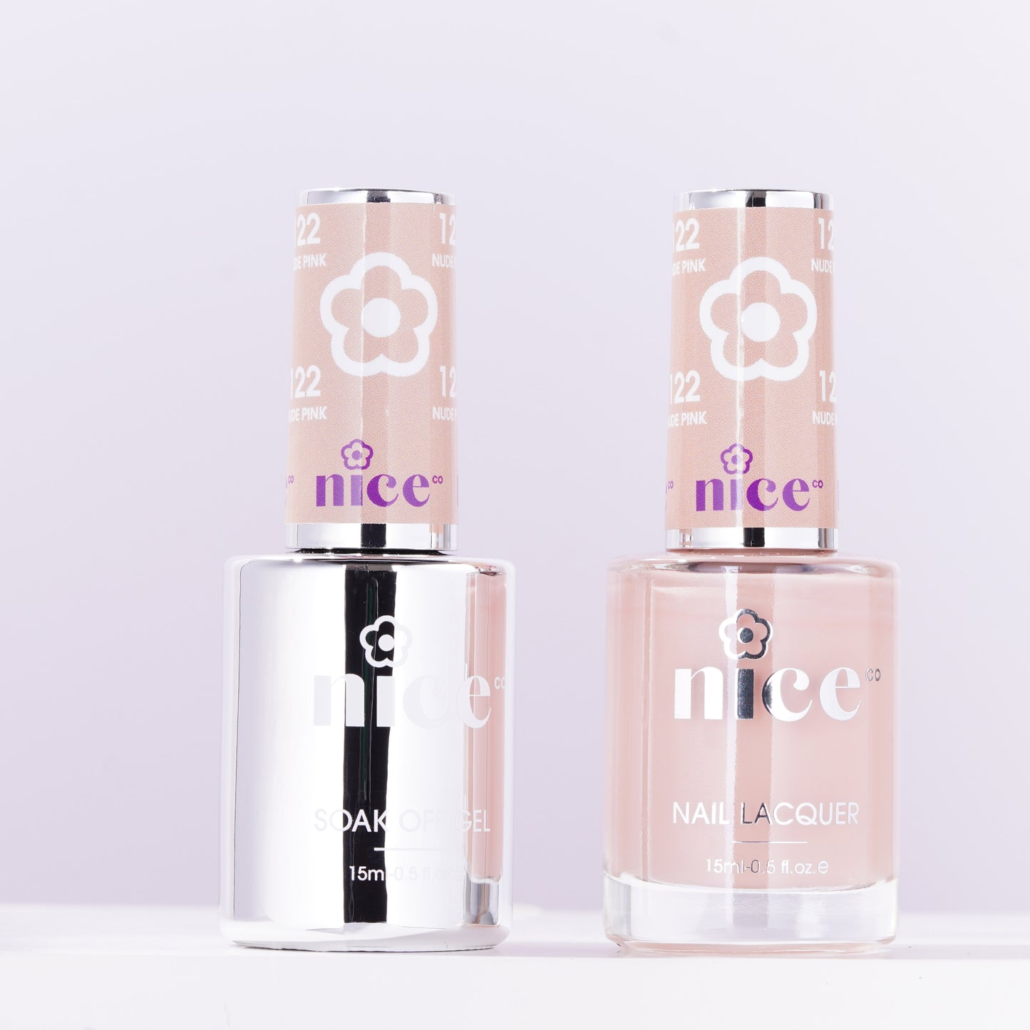 Nice #122 Duo Set Soak Off Gel