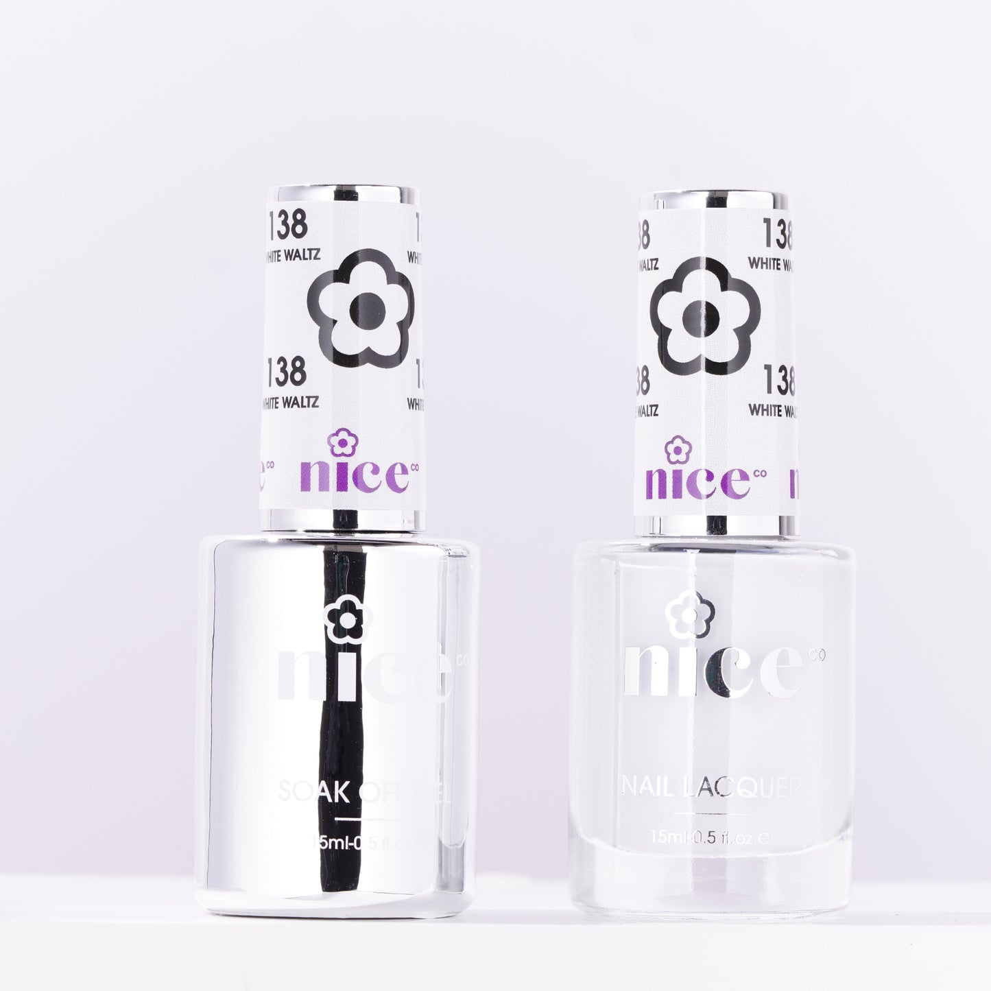 Nice #138 Duo Set Soak Off Gel