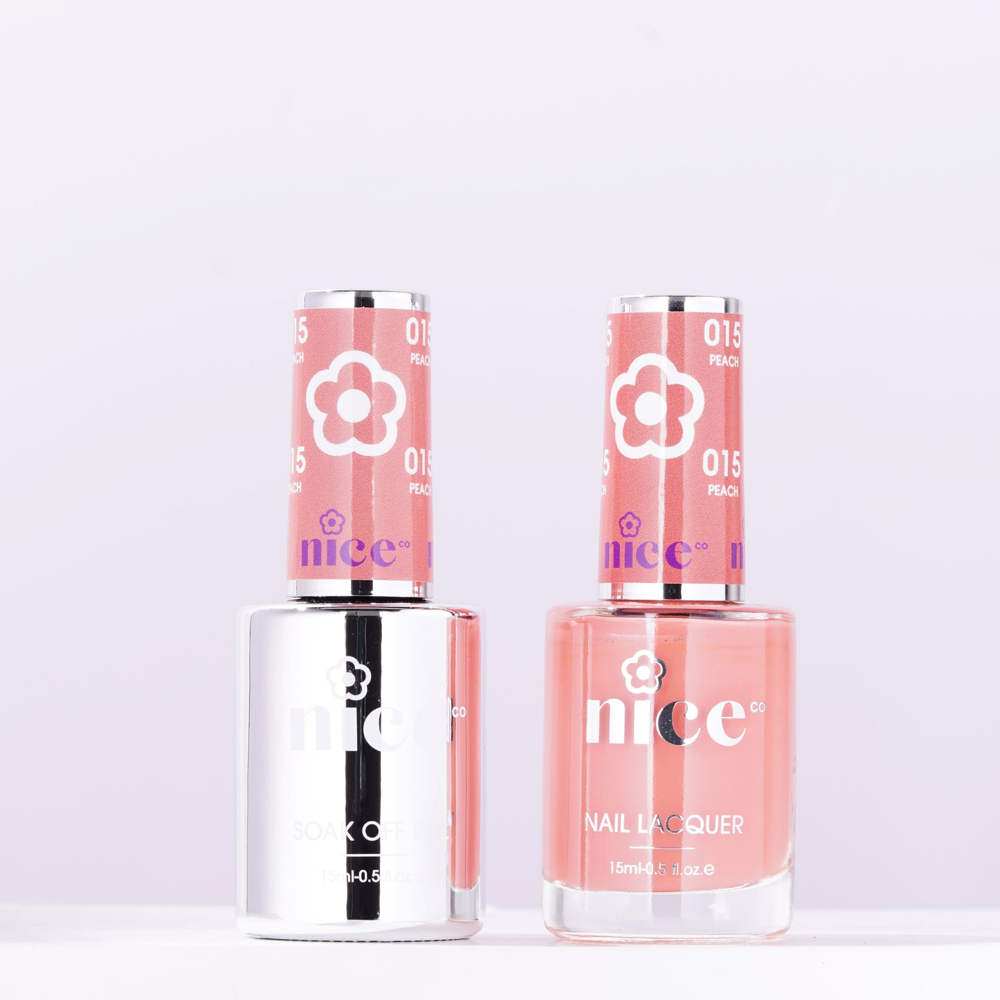 Nice #15 Duo Set Soak Off Gel