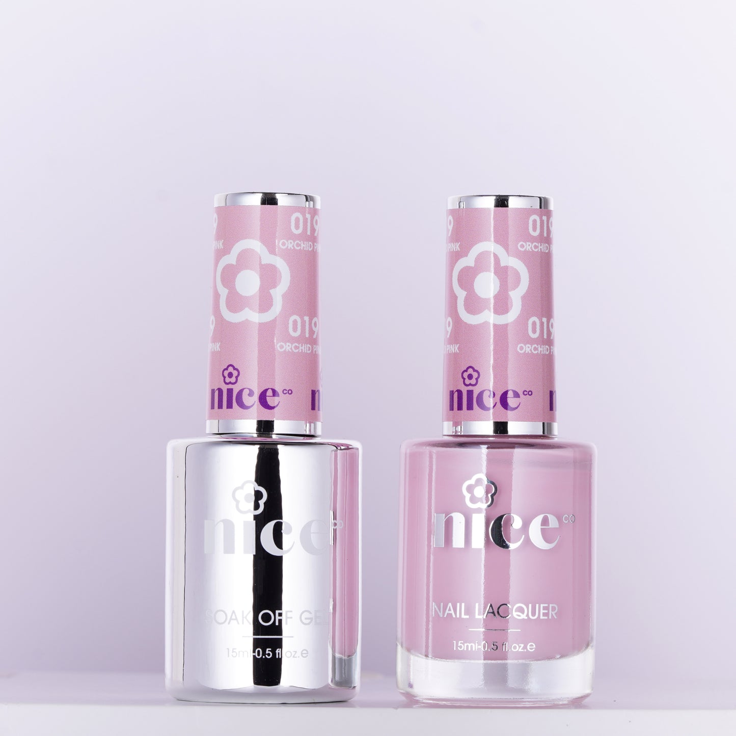 Nice #19 Duo Set Soak Off Gel