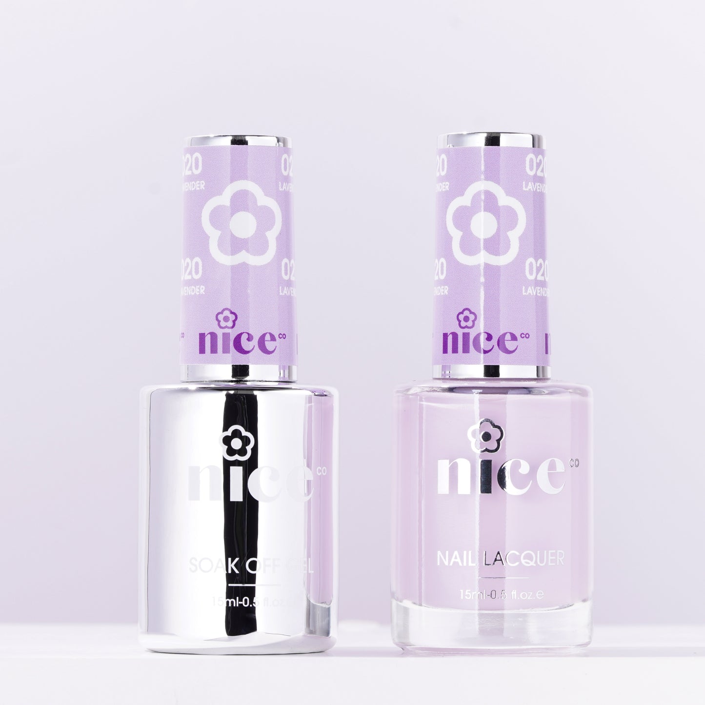 Nice #20 Duo Set Soak Off Gel