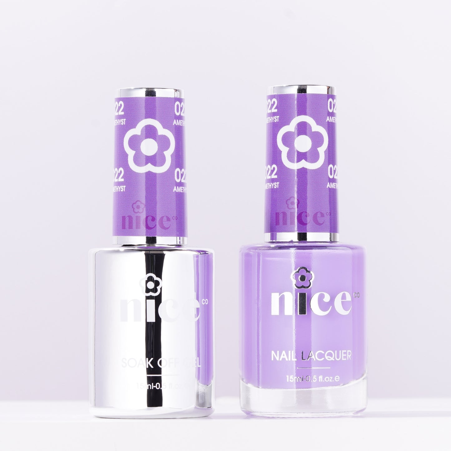 Nice #22 Duo Set Soak Off Gel