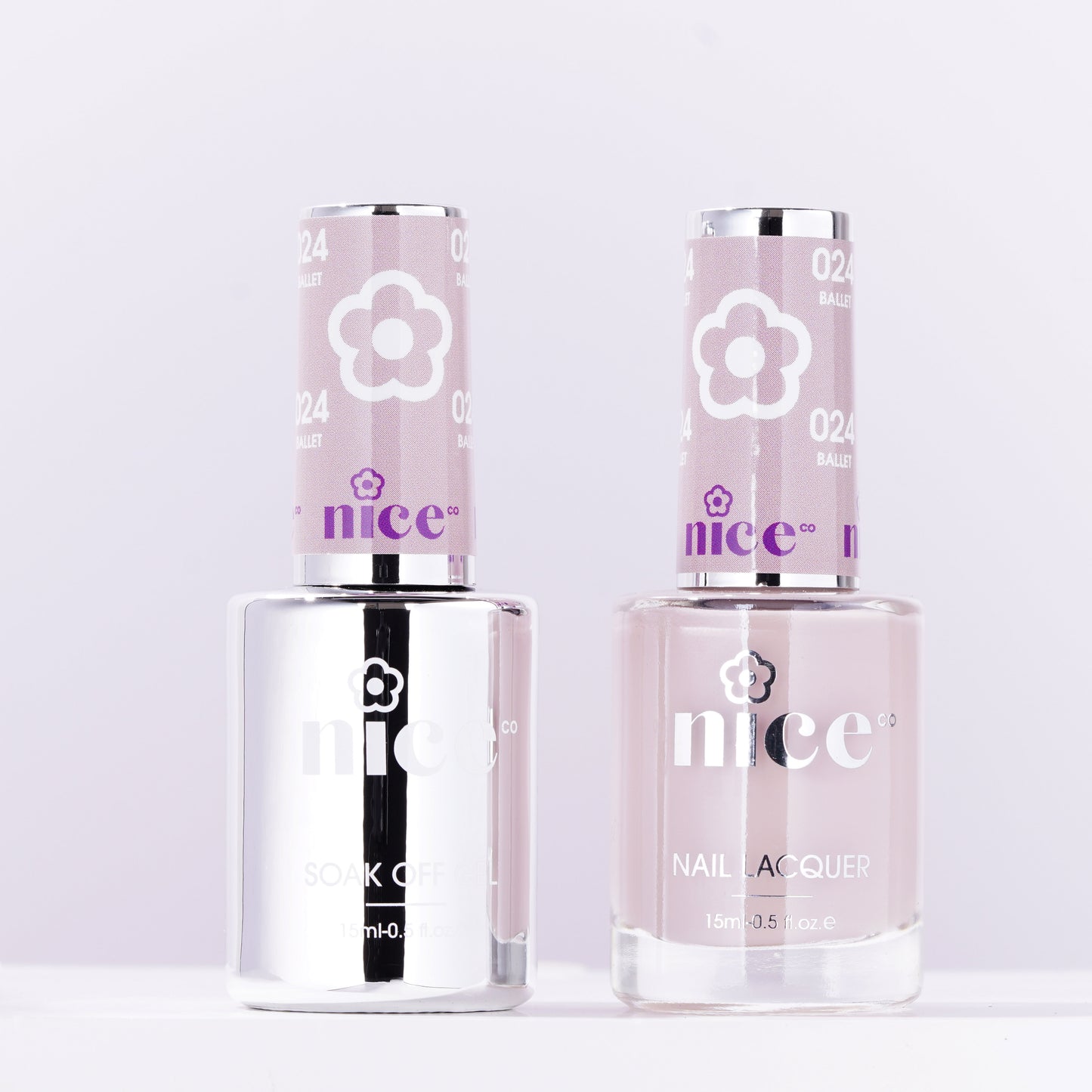 Nice #24 Duo Set Soak Off Gel