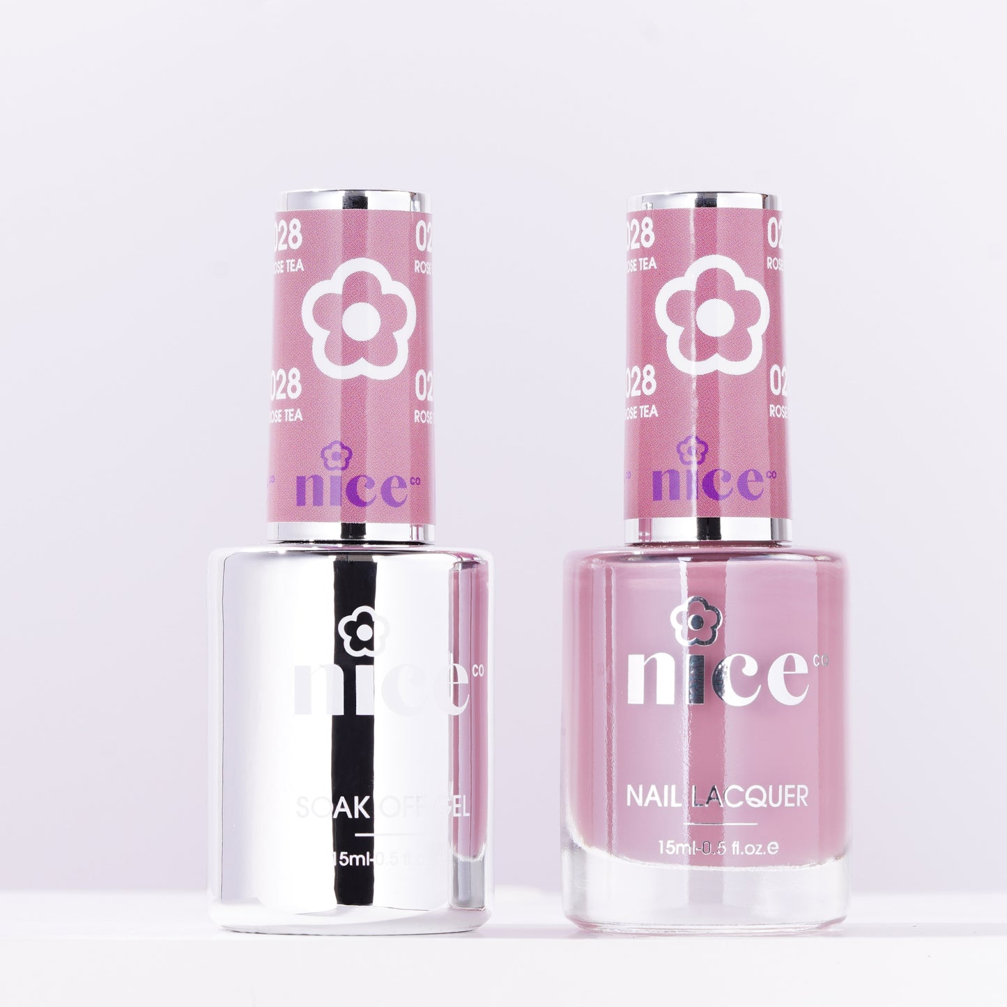 Nice #28 Duo Set Soak Off Gel