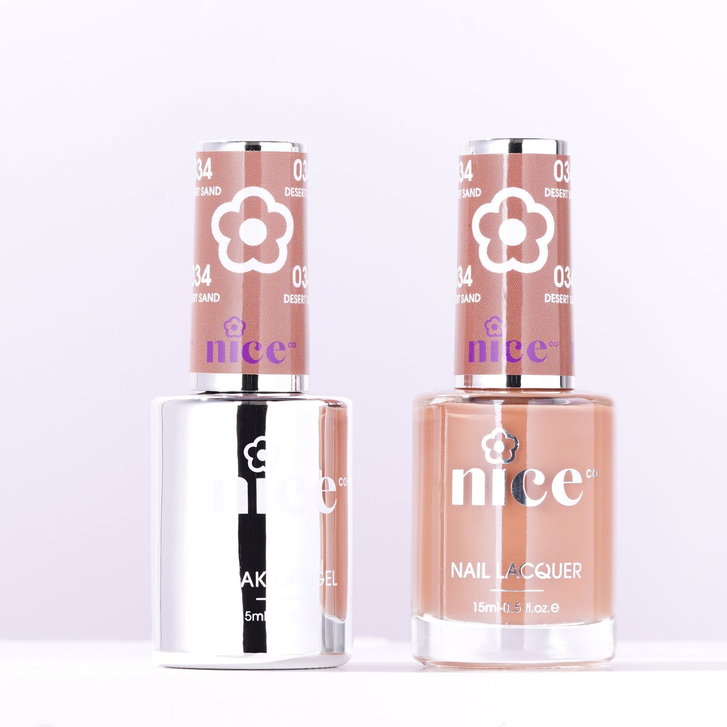 Nice #34 Duo Set Soak Off Gel