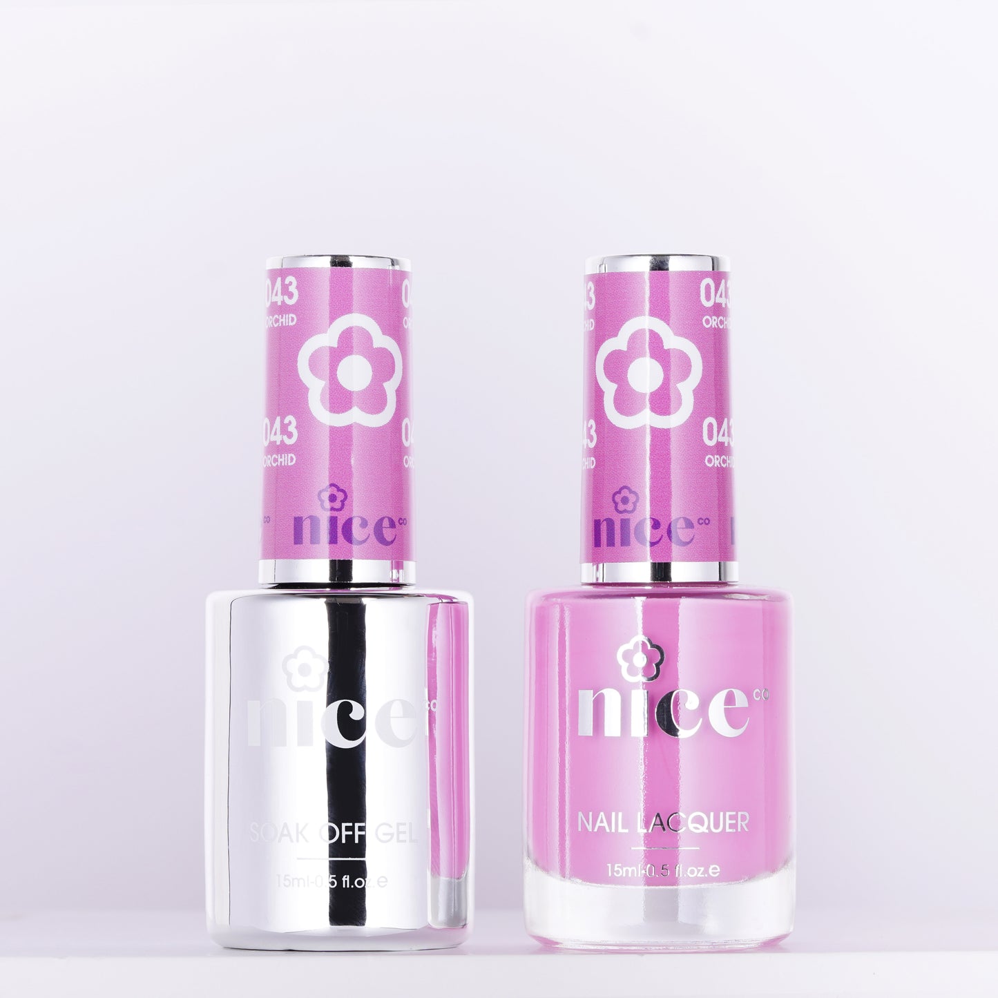 Nice #43 Duo Set Soak Off Gel