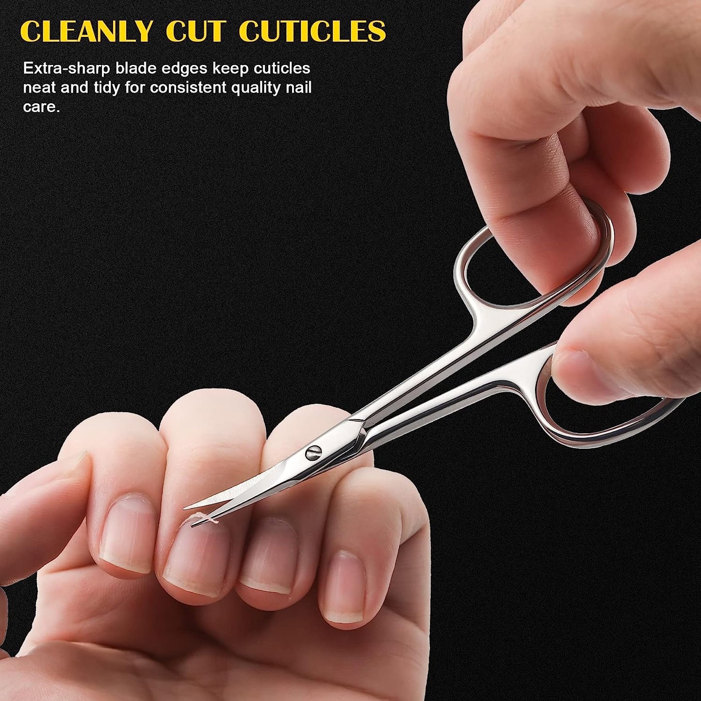 Curved Cuticle Scissors