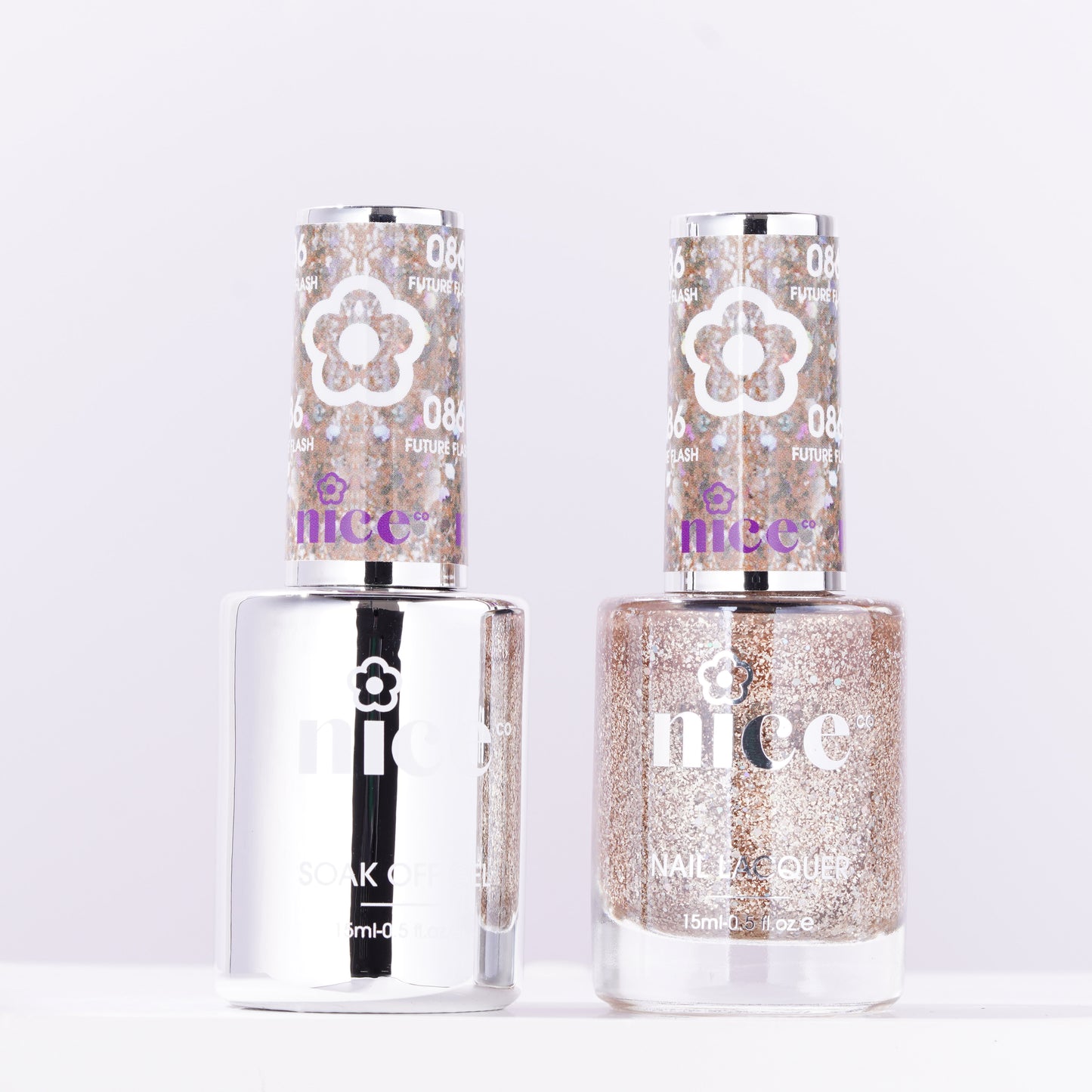 Nice #86 Duo Set Soak Off Gel