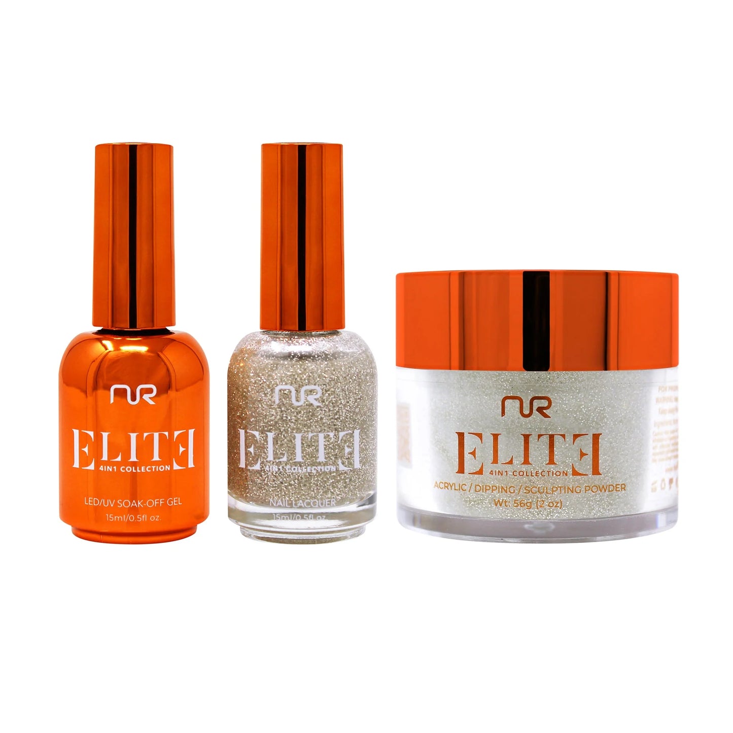 NR Elite 4 in 1 #012 Silver Sparkle