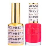 DND DC Duo Gel - #058 AQUA PINK