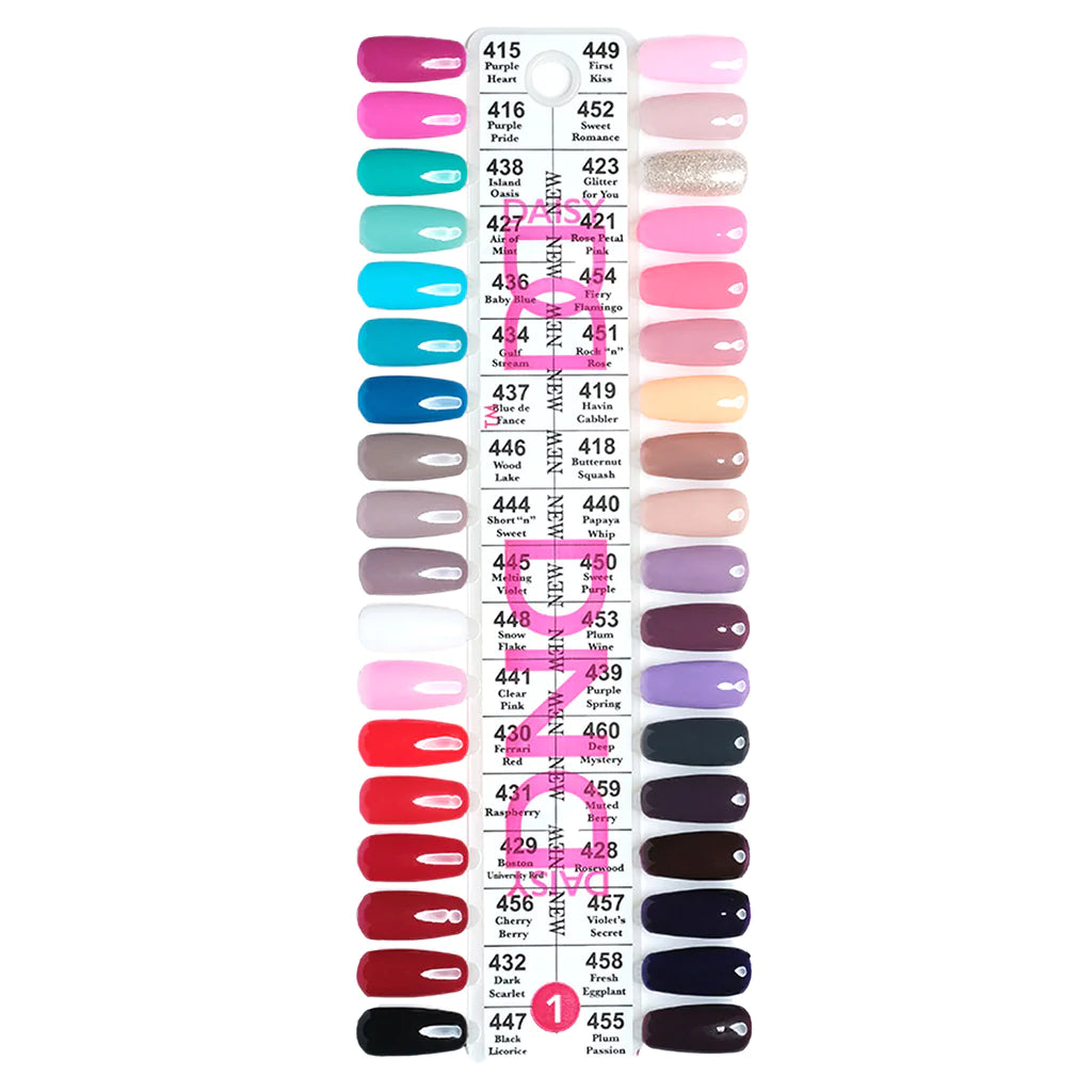 DND Color Chart #1 Daisy