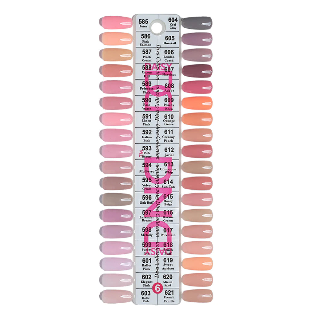 DND Color Chart #6 Daisy