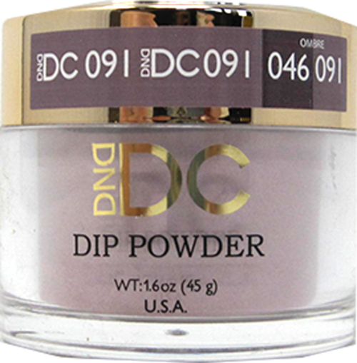 DND - DC Dip Powder - Shadow Gray 2 oz - #091