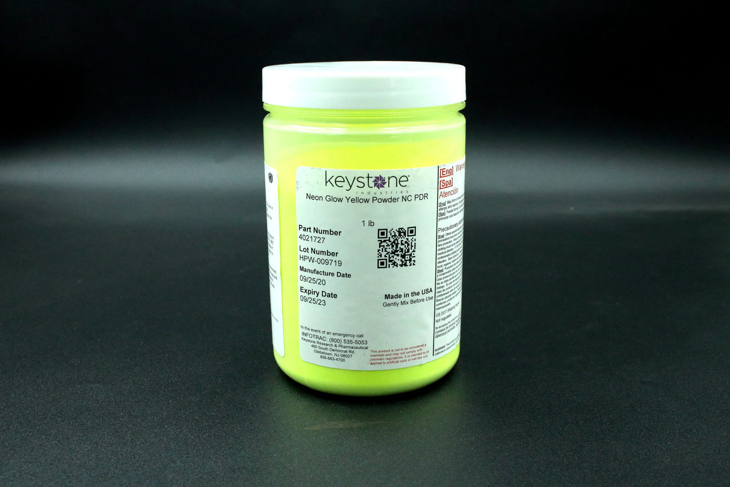 4021727 – Neon Glow Yellow Powder NC PDR