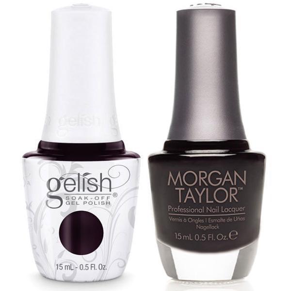 Harmony Gelish Bella's Vampire #1110828 + Morgan Taylor Night Owl #50054