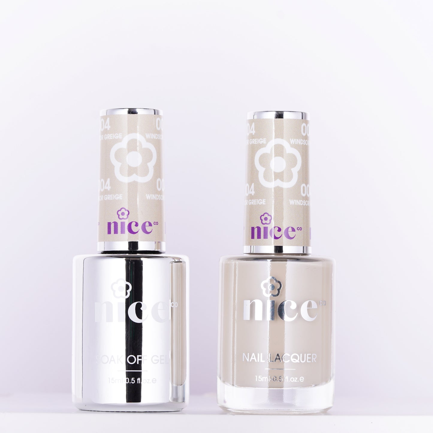 Nice #4 Duo Set Soak Off Gel