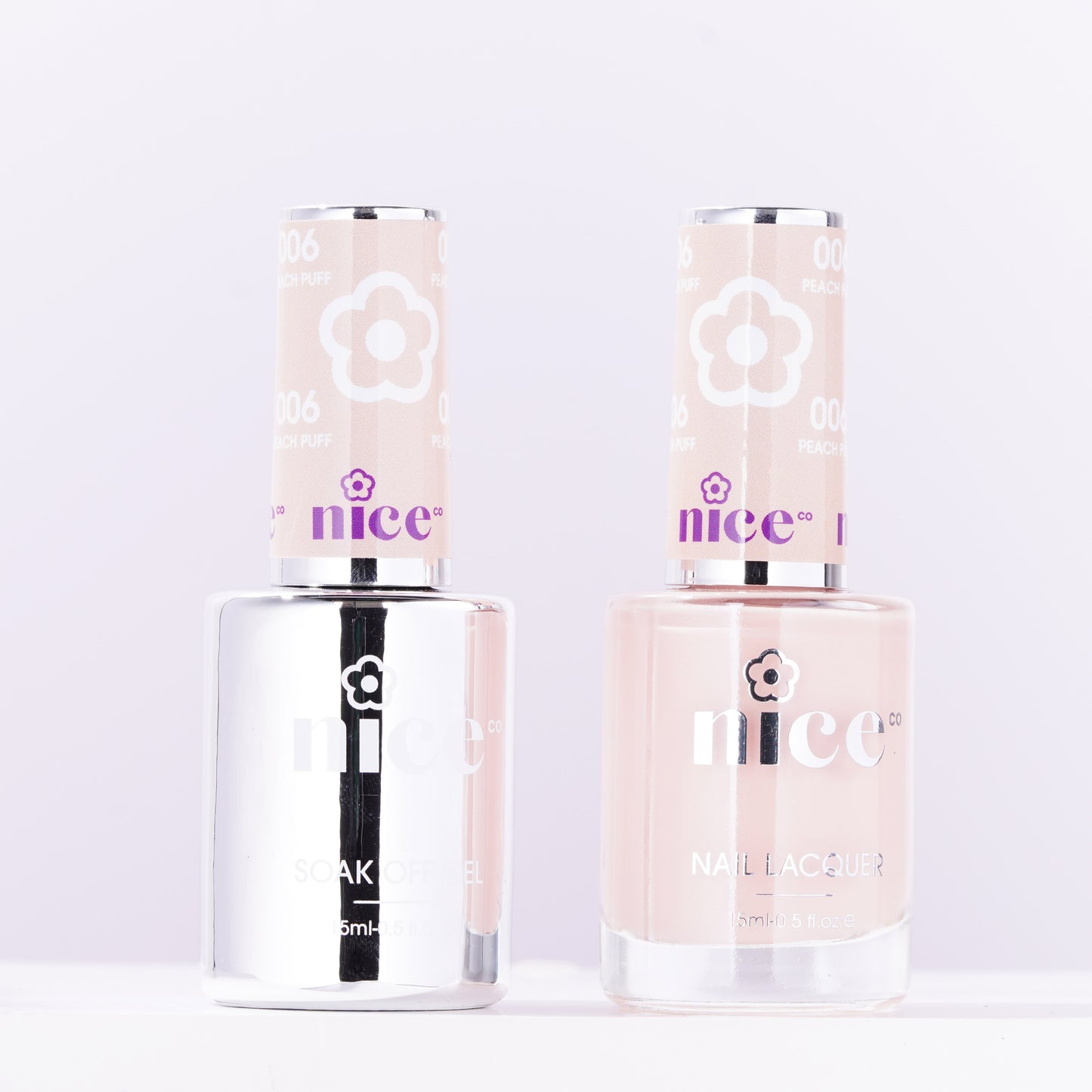 Nice #6 Duo Set Soak Off Gel