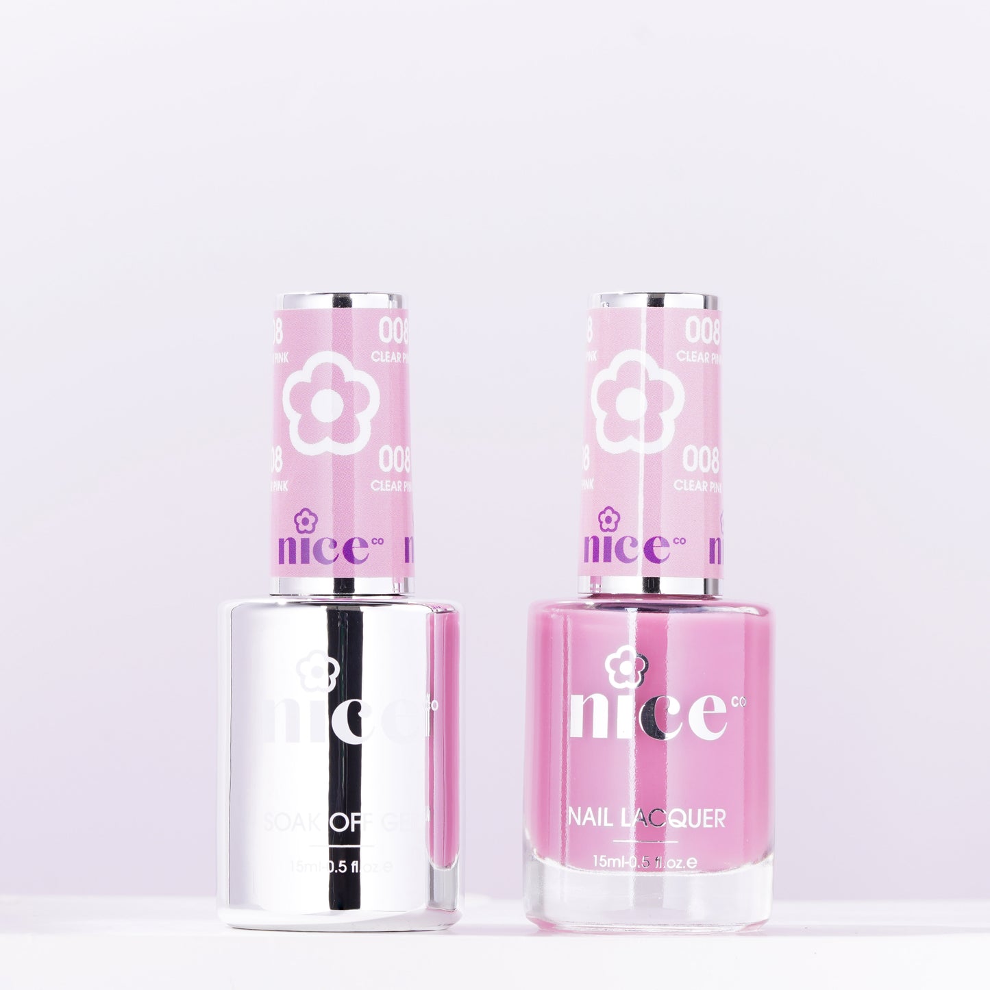 Nice #8 Duo Set Soak Off Gel