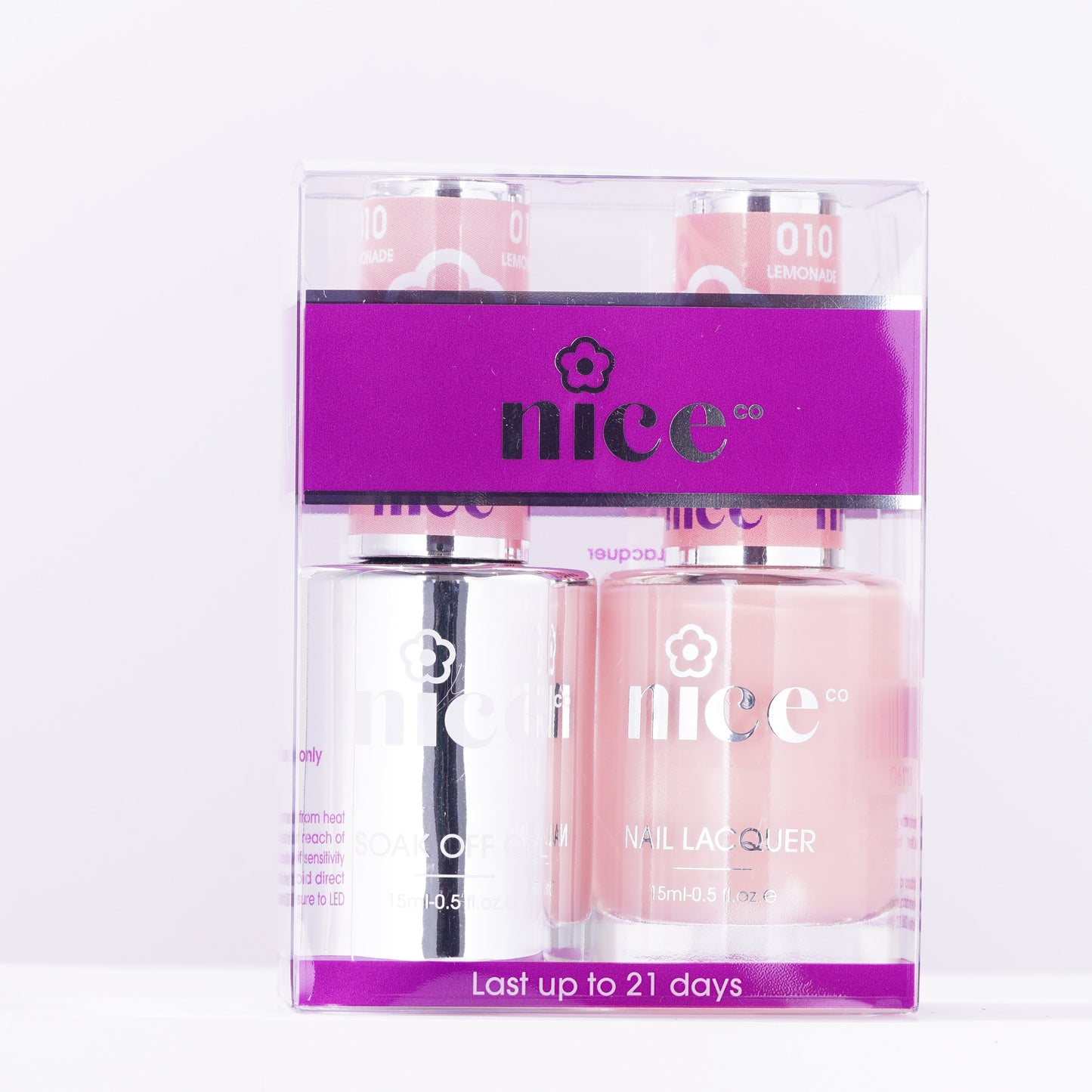 Nice #10 Duo Set Soak Off Gel
