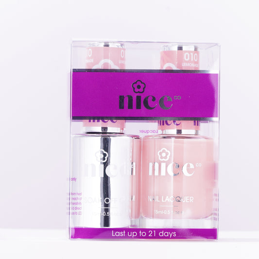 Nice #10 Duo Set Soak Off Gel