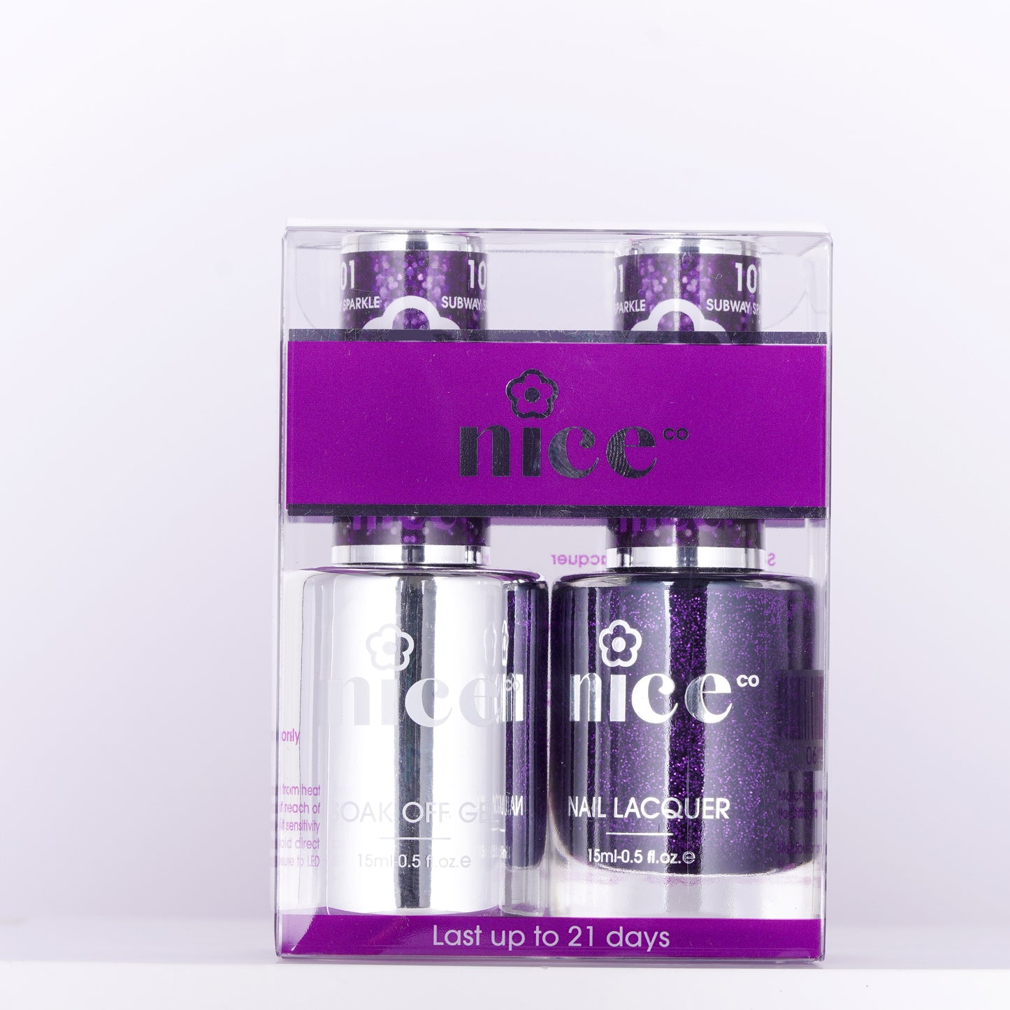 Nice #101 Duo Set Soak Off Gel