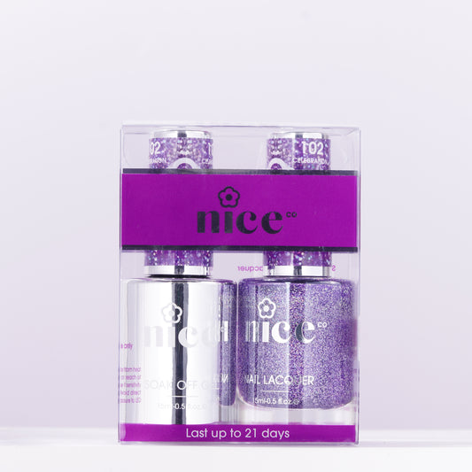 Nice #102 Duo Set Soak Off Gel