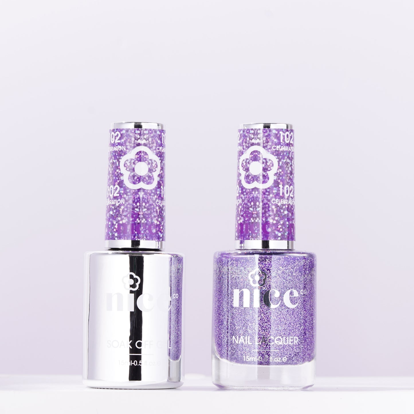 Nice #102 Duo Set Soak Off Gel