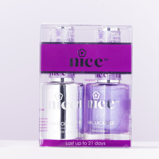 Nice #104 Duo Set Soak Off Gel