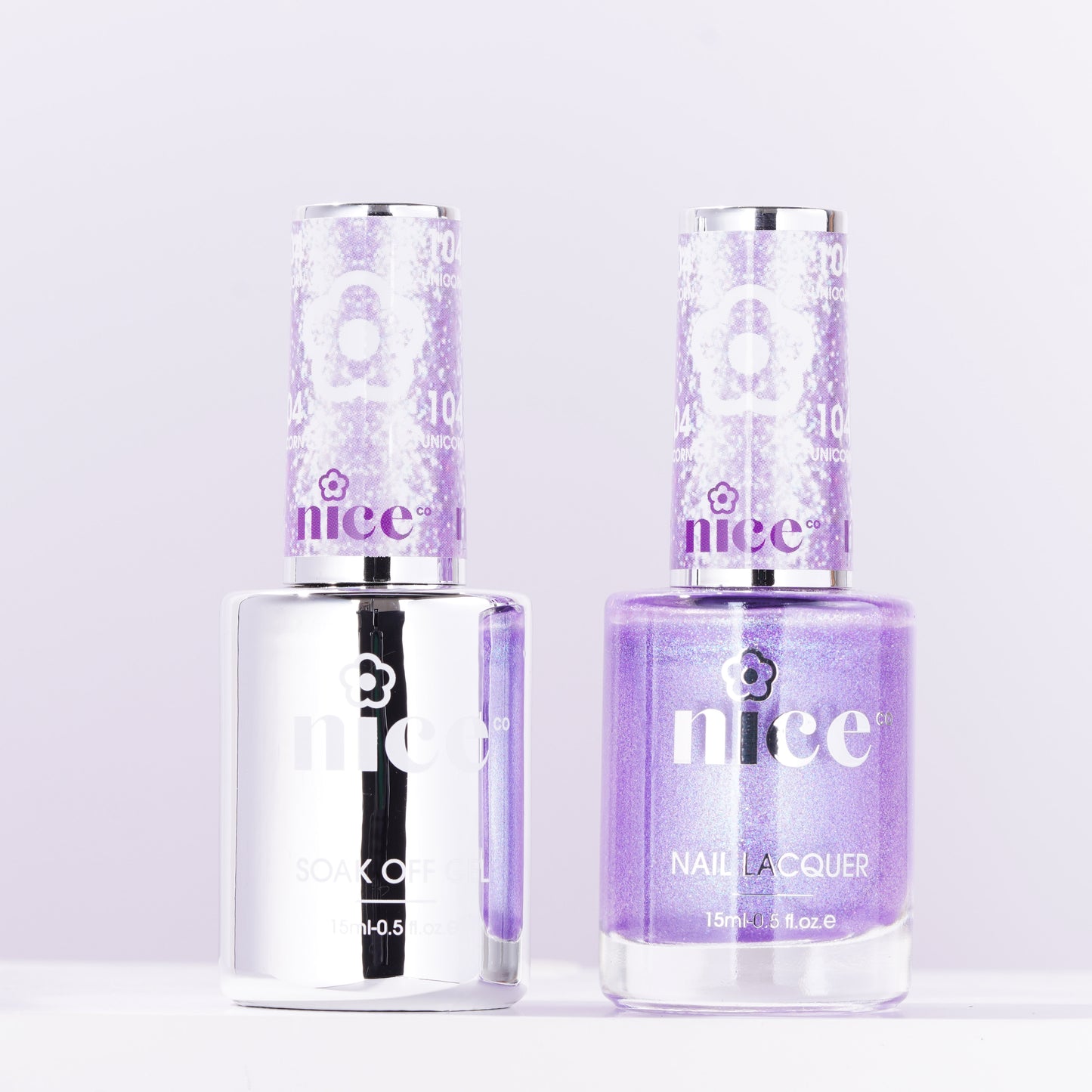 Nice #104 Duo Set Soak Off Gel