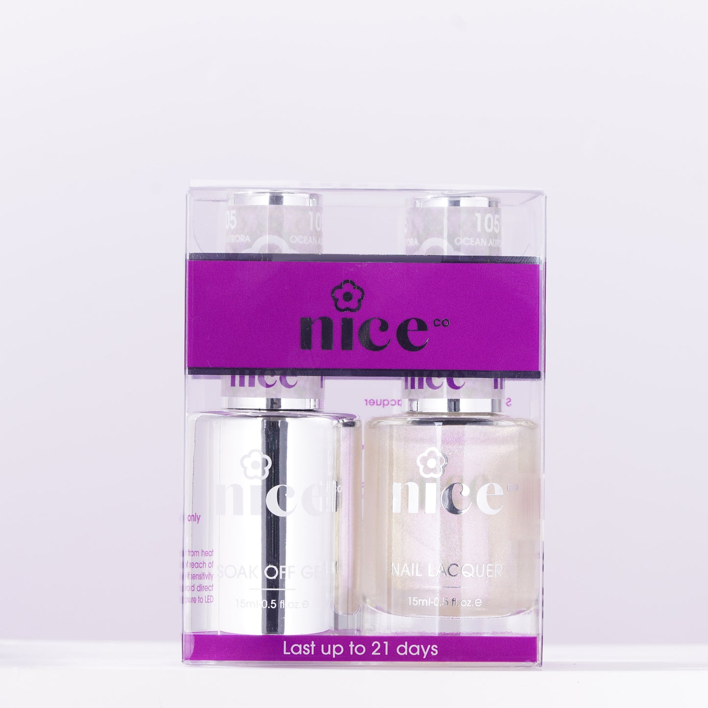 Nice #105 Duo Set Soak Off Gel