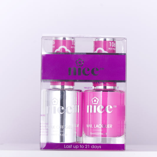 Nice #106 Duo Set Soak Off Gel