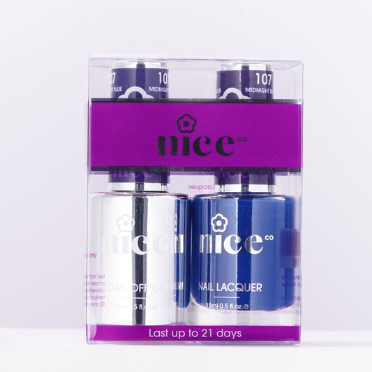 Nice #107 Duo Set Soak Off Gel