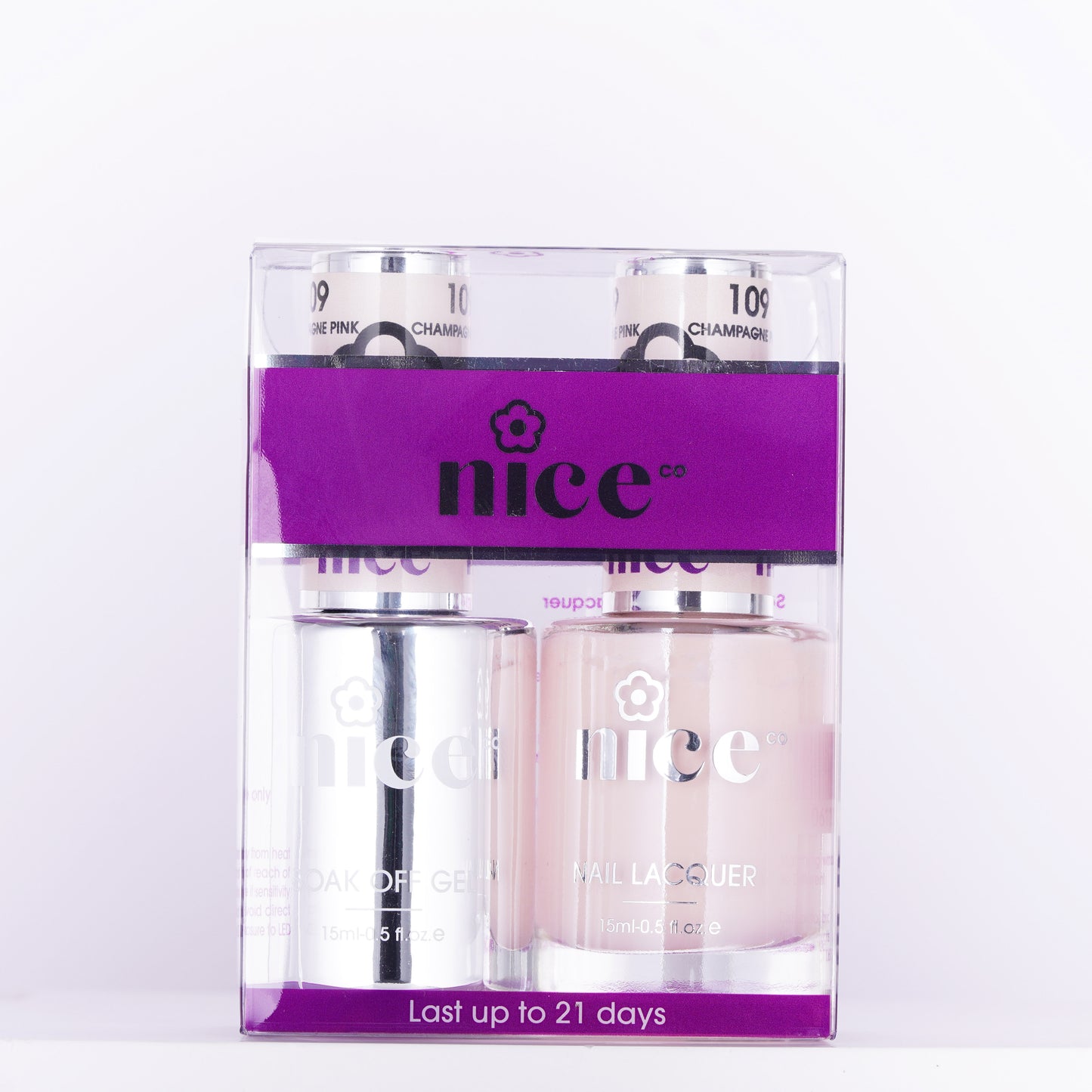 Nice #109 Duo Set Soak Off Gel