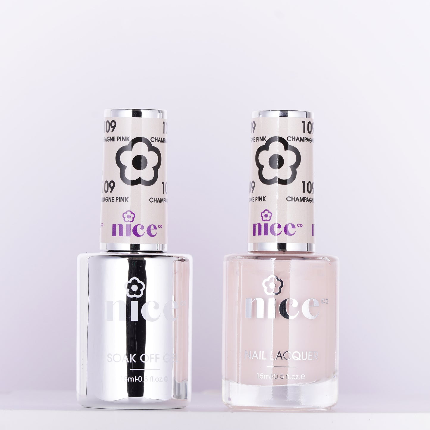 Nice #109 Duo Set Soak Off Gel