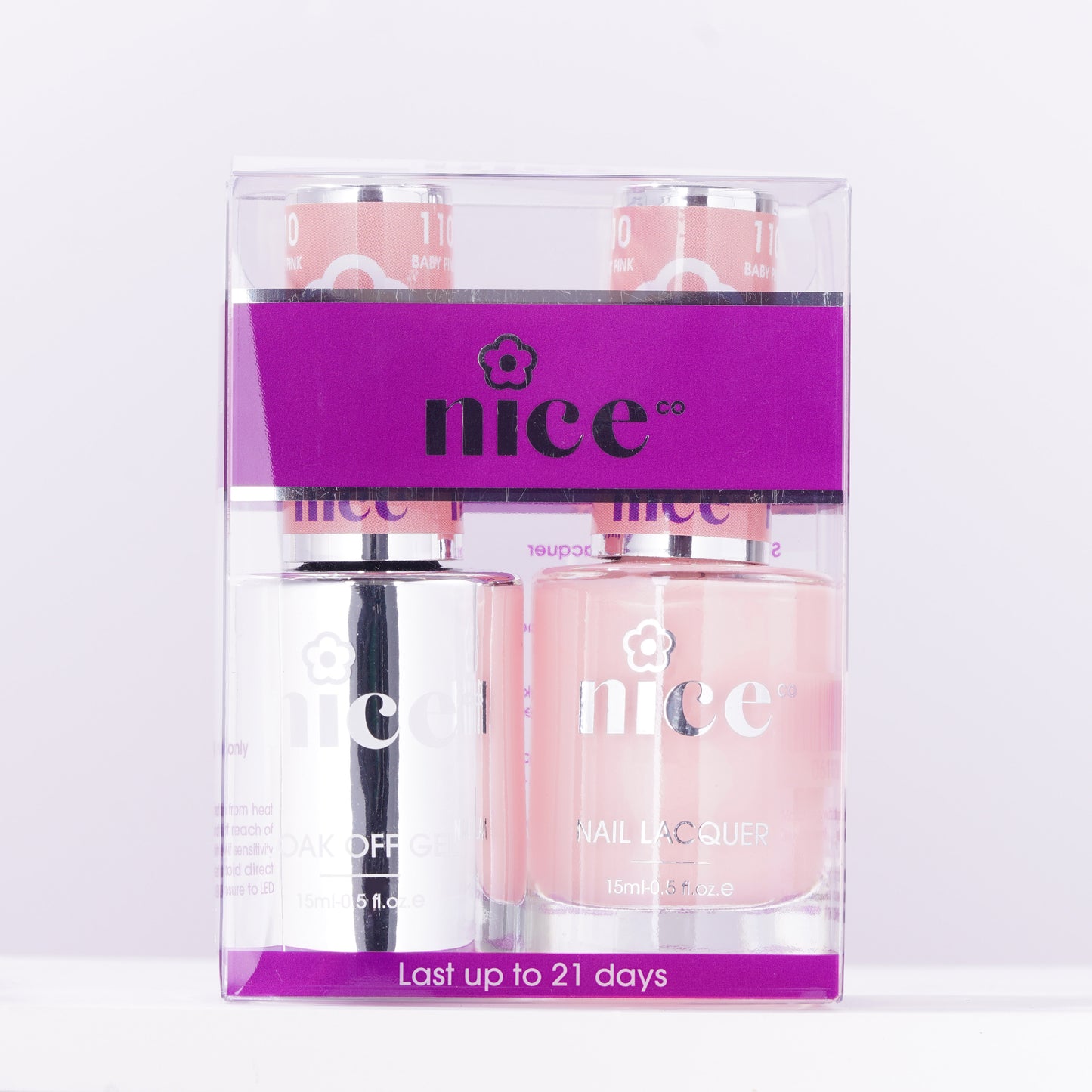 Nice #110 Duo Set Soak Off Gel