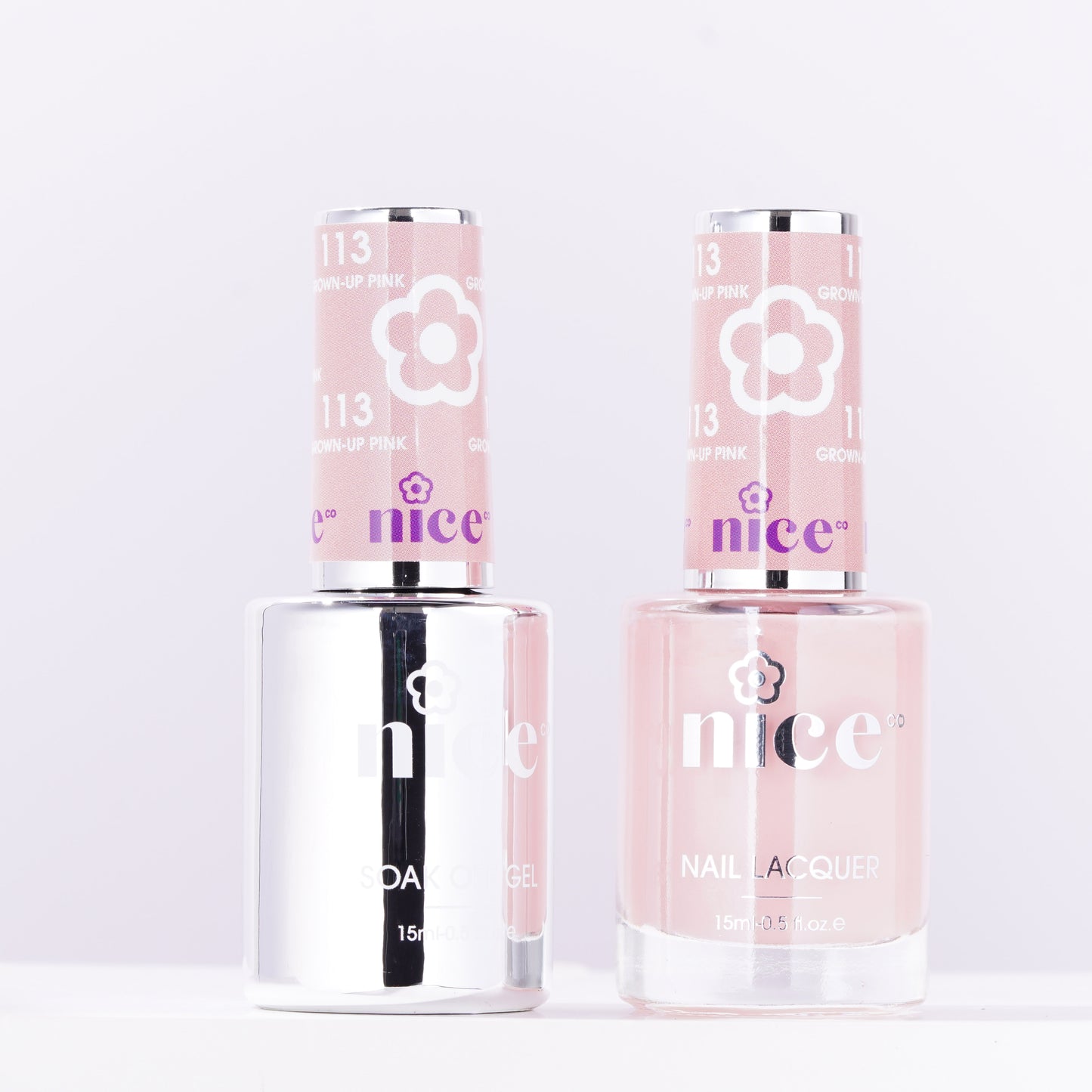 Nice #113 Duo Set Soak Off Gel