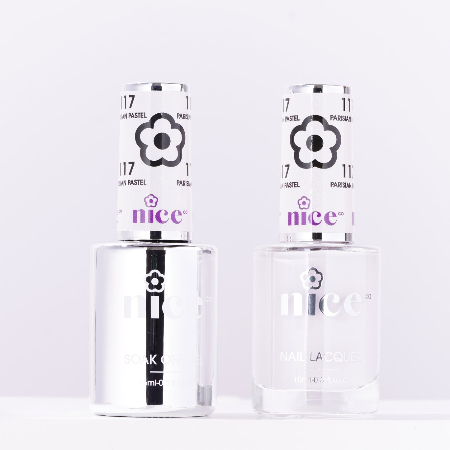 Nice #117 Duo Set Soak Off Gel