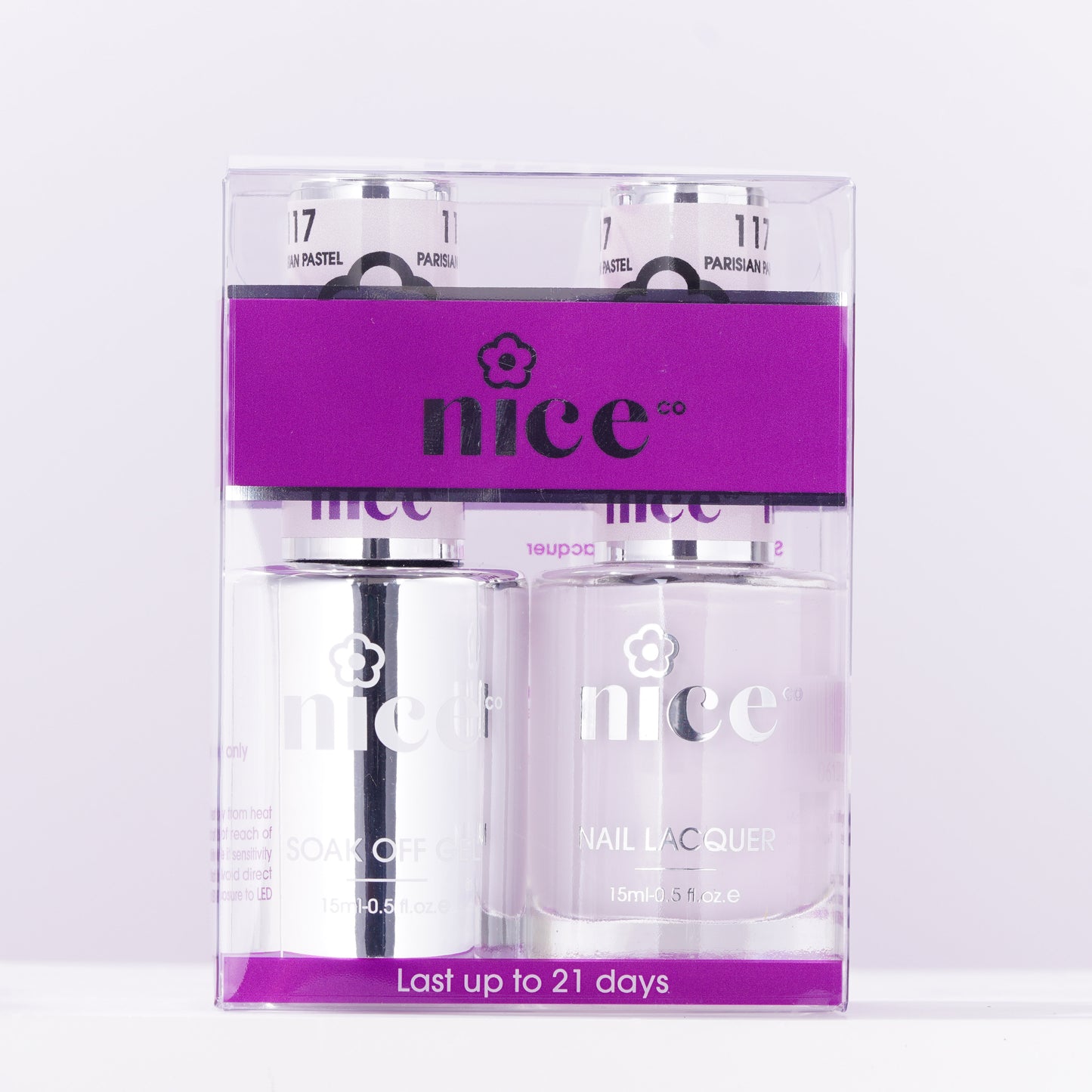Nice #117 Duo Set Soak Off Gel