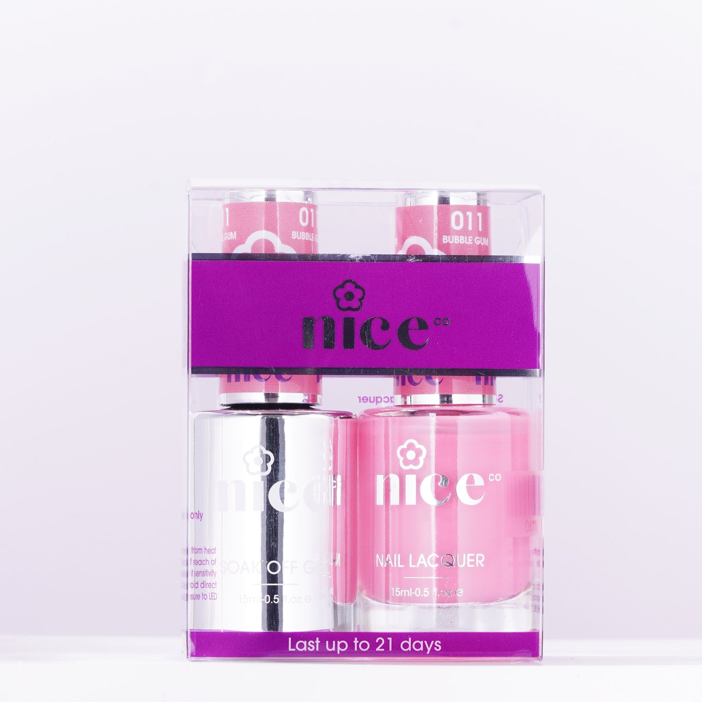 Nice #11 Duo Set Soak Off Gel