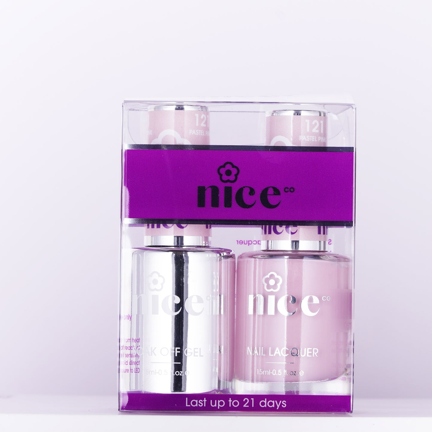 Nice #121 Duo Set Soak Off Gel