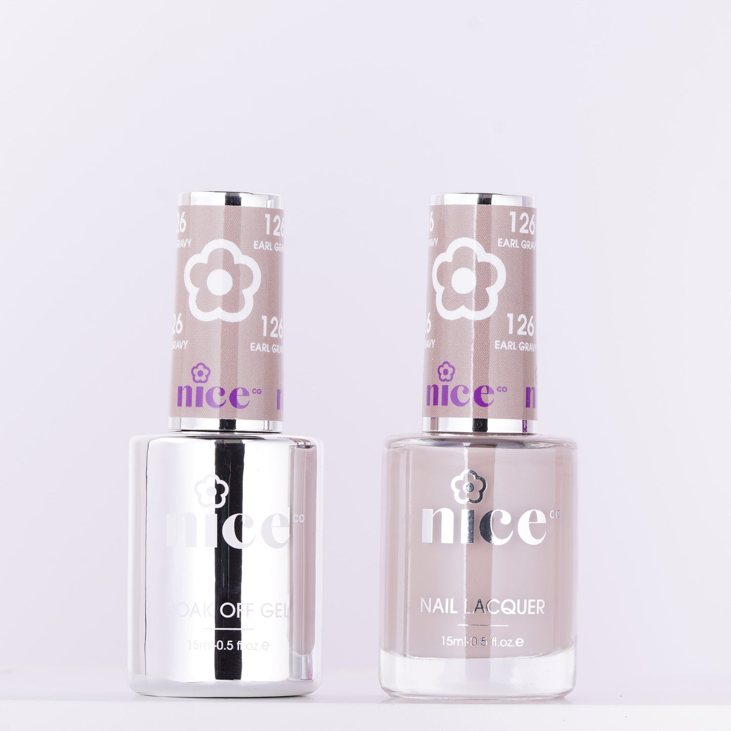 Nice #126 Duo Set Soak Off Gel