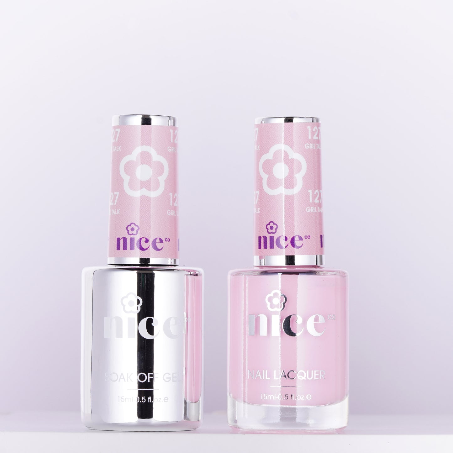 Nice #127 Duo Set Soak Off Gel