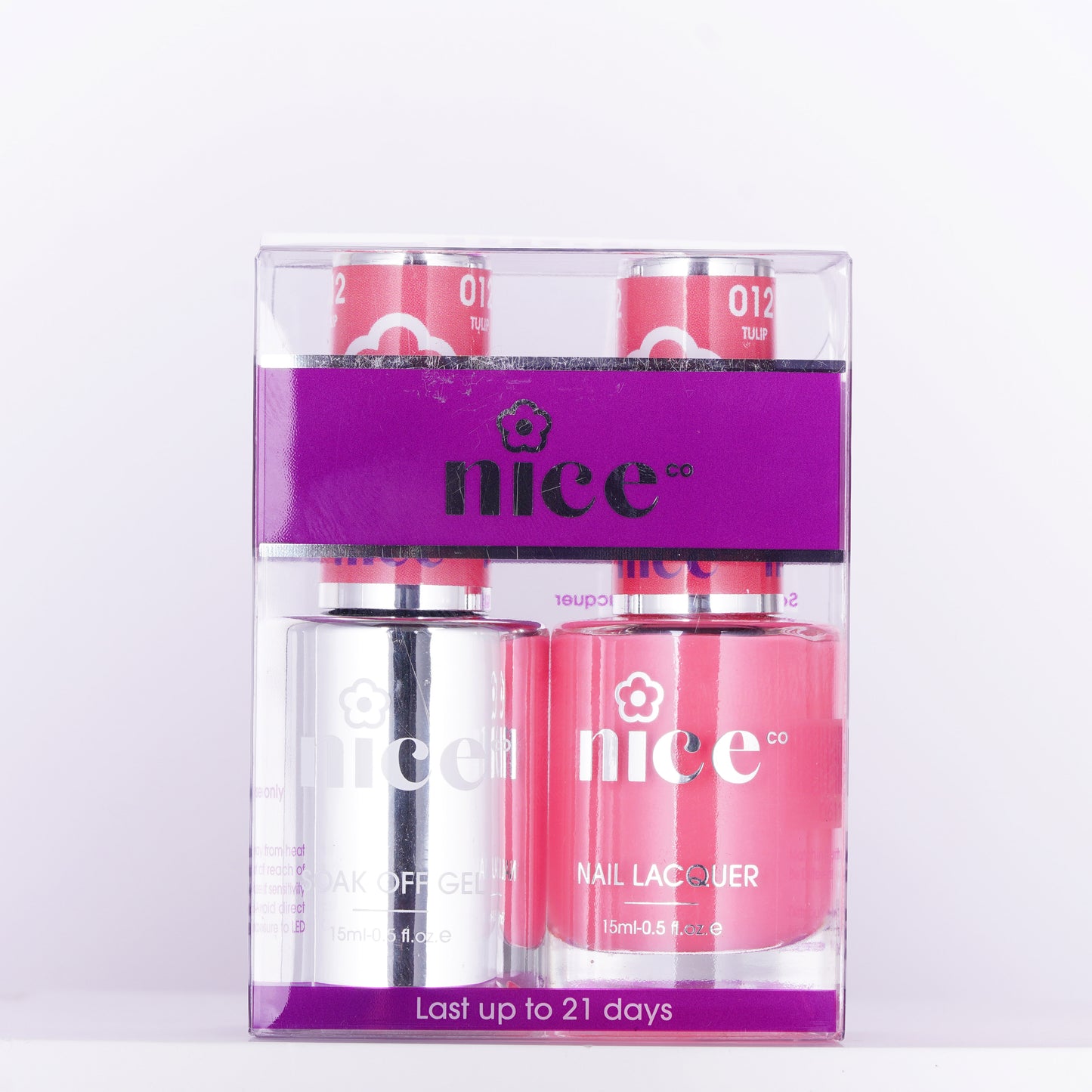 Nice #12 Duo Set Soak Off Gel