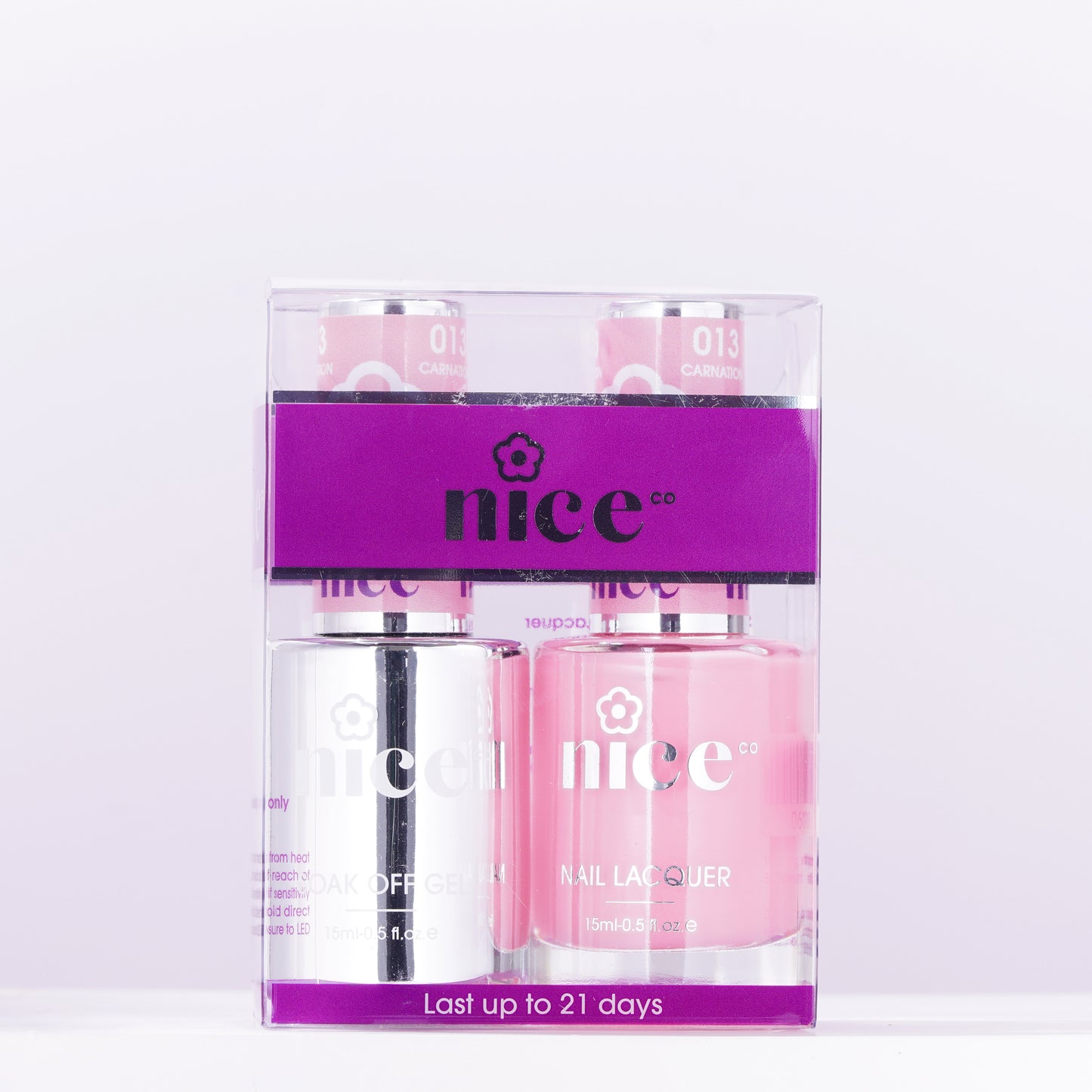 Nice #13 Duo Set Soak Off Gel