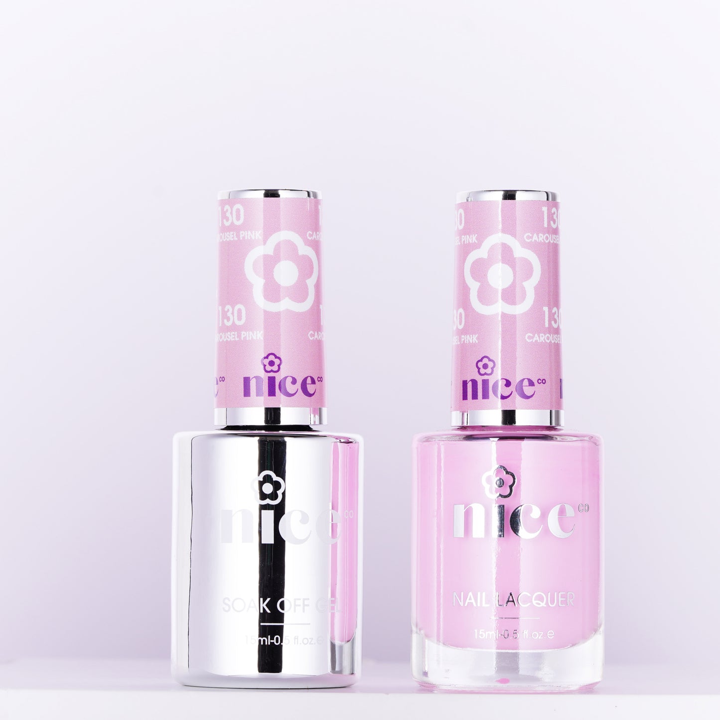 Nice #130 Duo Set Soak Off Gel